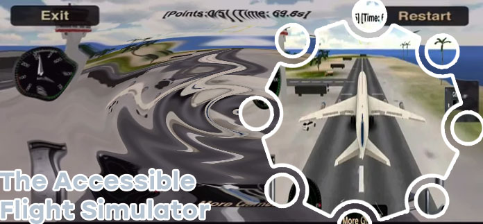 Fly plane flight simulator 3d