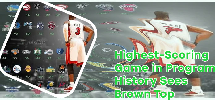 Highest scoring basketball game