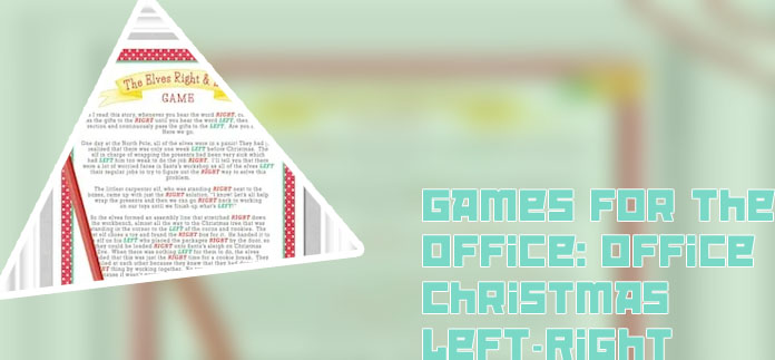 Left right christmas game