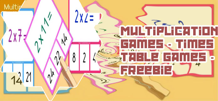 Multiplication table games